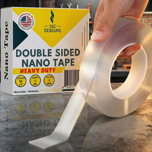 Tape - Multipurpose Double Sided Ivy Grip Tape (3 Meter, Pack of 2)