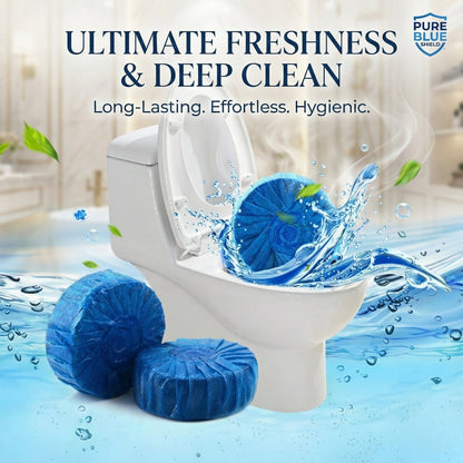 Toilet Cleaning Tablet-Toilet Deodorizer Bathroom Cleaner Tablet(Pack of 1-10 Tablets)