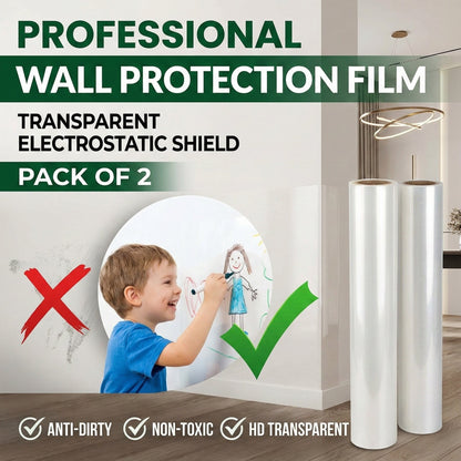 Self- Adhesive Transparent Electrostatic Wall Protection Film || Buy 1 Get 1 Free