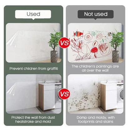 Self- Adhesive Transparent Electrostatic Wall Protection Film || Buy 1 Get 1 Free