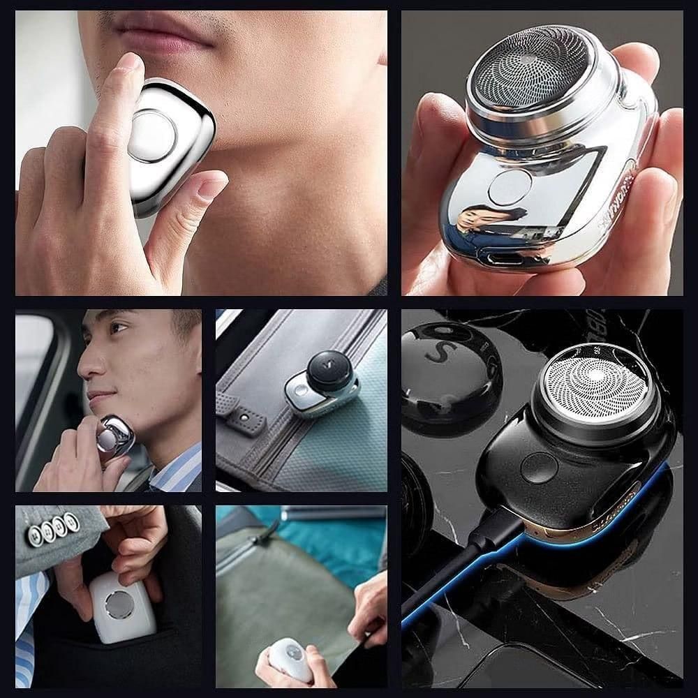 ⚡ Mini Electric Shaver for Men & Women – Portable, USB Rechargeable & Skin-Friendly